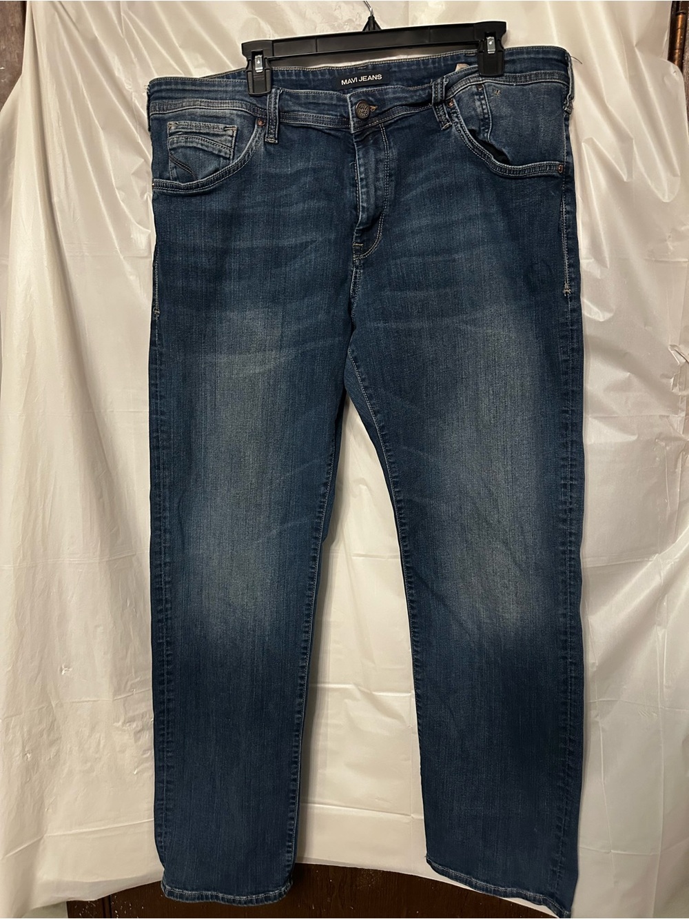 Mavi men’s jeans. Matt fit. Relaxed Straight leg size 38x34